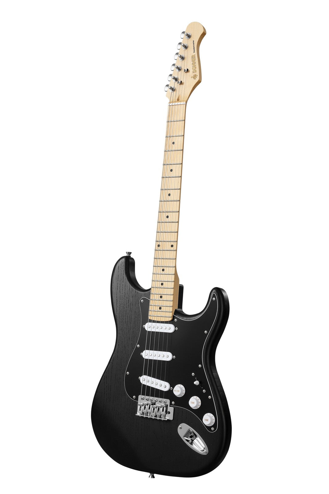 🎸 Donner DST-80 Electric Guitar with Amp Bag Strap Tuner Solid Body SSS Pickup