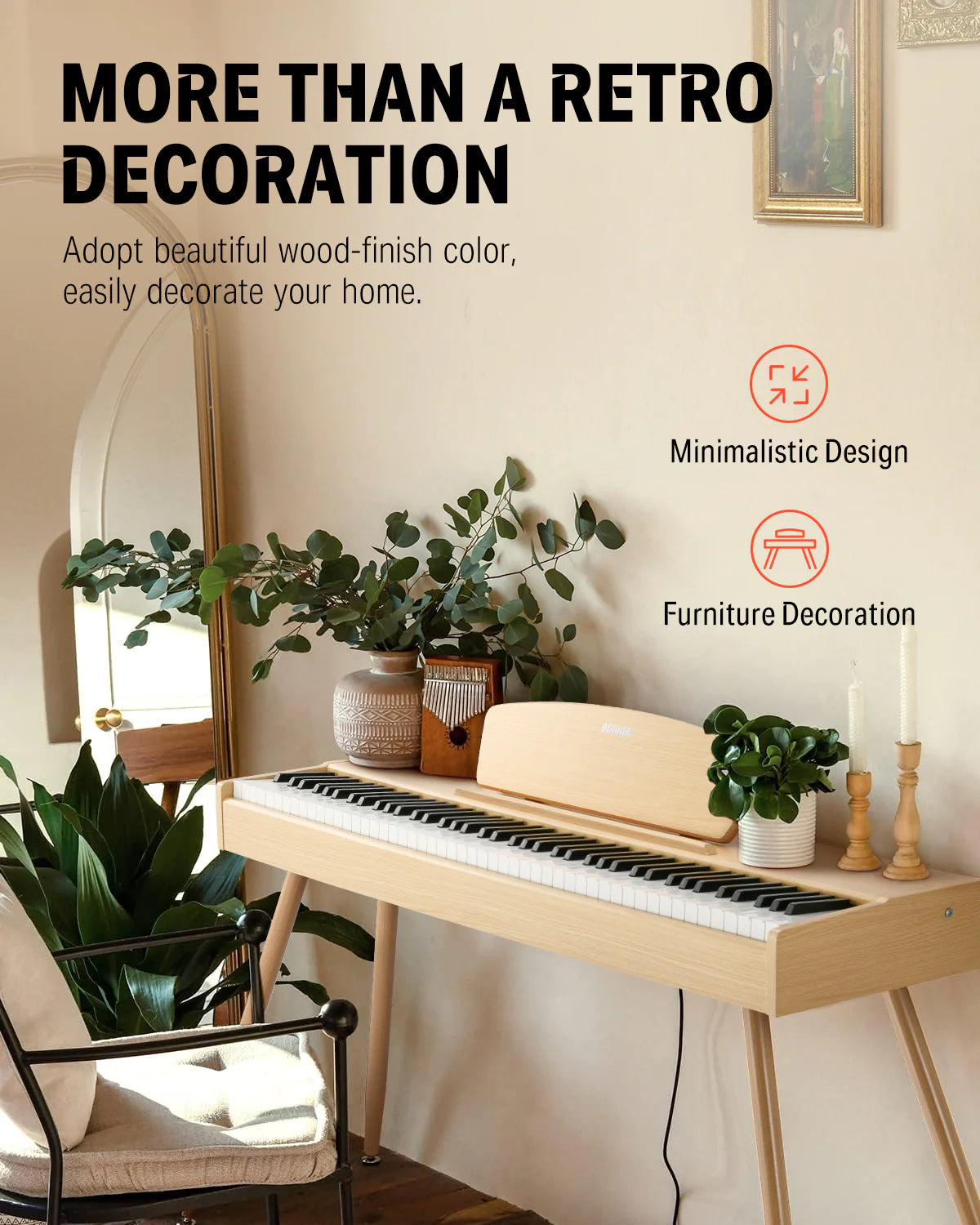 DDP-80 Wooden Digital Piano