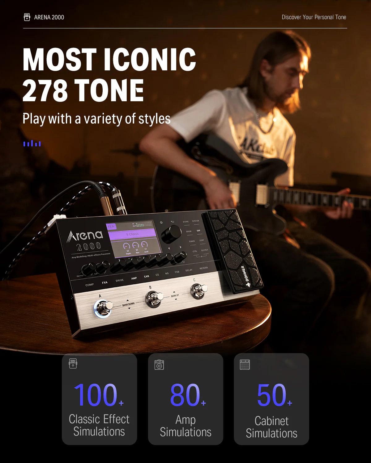 Arena 2000 Multi-Effect Pedal