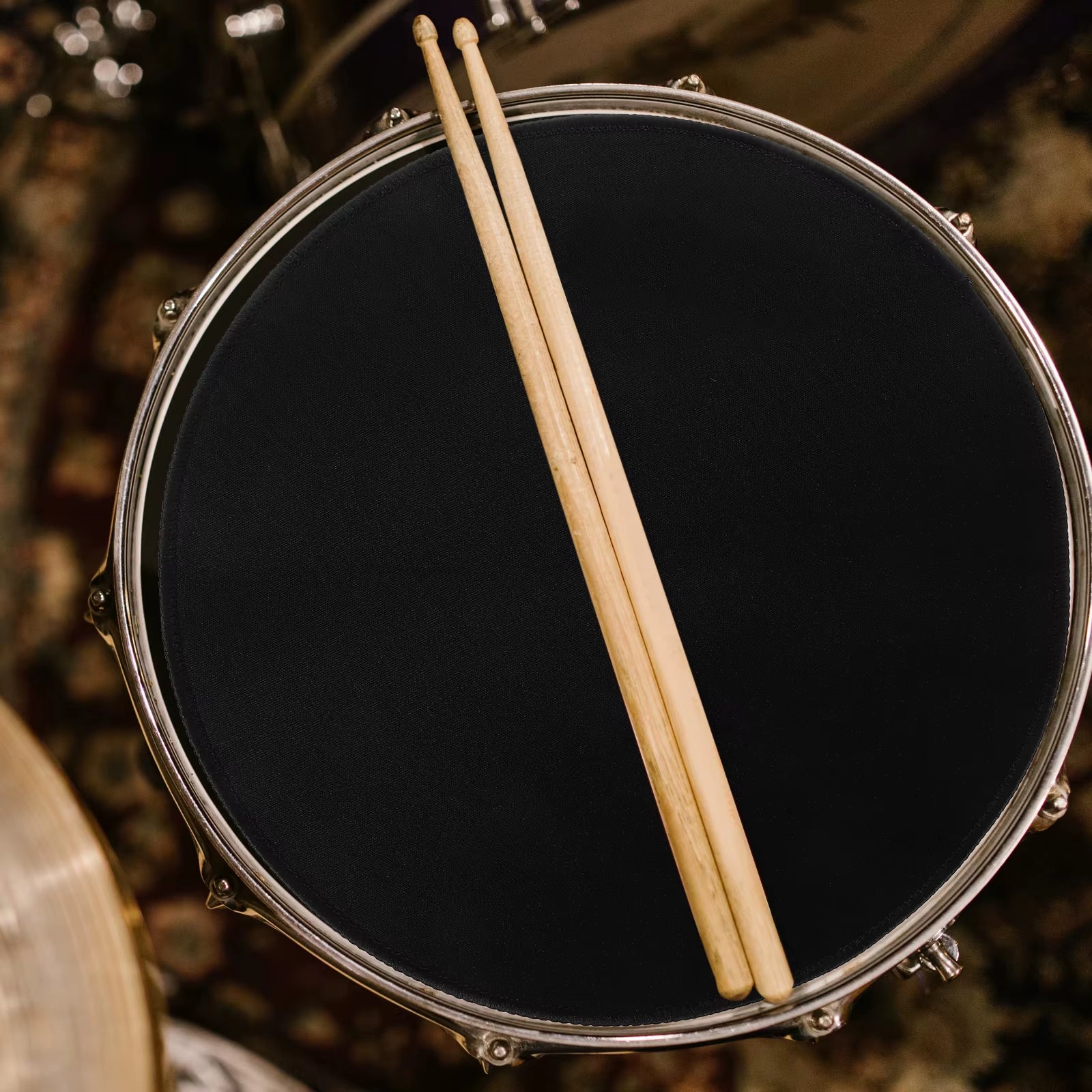 High Quality 10 Inch Drum Mute Pads Cymbal Mute Pad for for Silent Drum Practice and Noise Reduction Enhancing Drumming Skills