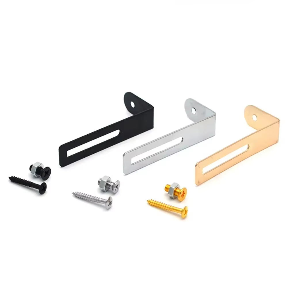 1Pc Electric Guitar Pickguard Holder Pick Guard Scratch Plate Support Bracket with 2 Screws 1 Nut for LP Les Paul Guitars