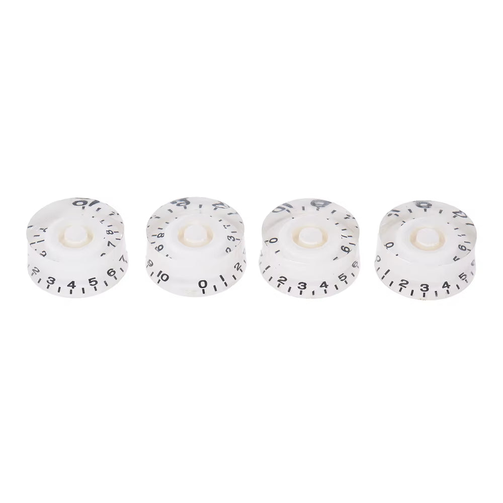 4Pcs Speed Volume Tone Control Knobs for Gibson Les Paul Guitar Replacement Electric Guitar Parts Golden