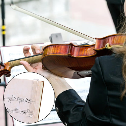 6 Pcs Clear Acrylic Music Stand Clips Music Book Stand Page Holder Clip